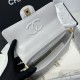 Replica Chanel 25P Flap Bag With Top Handle AS5356 Beige Clone