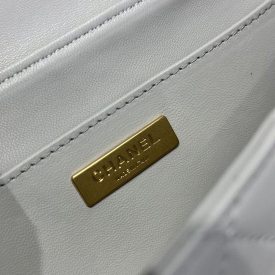 Replica Chanel 25P Flap Bag With Top Handle AS5356 Beige Clone