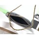 Replica Chanel 25S Hobo Handbag AS5528 Gold-Tone Metal Black Clone