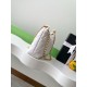 Replica Chanel 25S Hobo Handbag AS5528 Gold-Tone Metal White Clone