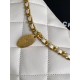 Replica Chanel 25S Hobo Handbag AS5528 Gold-Tone Metal White Clone