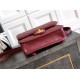 Replica Chanel 25B Clover Series Vintage Backpack AS5715 Grained Calfskin Red Clone