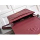 Replica Chanel 25B Clover Series Vintage Backpack AS5715 Grained Calfskin Red Clone