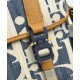 Replica Dior Hit The Road flap Messenger Bag Dior Oblique denim jacquard Blue Clone Replica Dior Hit The Road flap Messenger Bag Dior Oblique denim jacquard Blue Clone