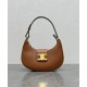 Replica Celine Ava Triomphe Half Moon Shoulder Bag Coffee Clone Replica Celine Ava Triomphe Half Moon Shoulder Bag Coffee Clone