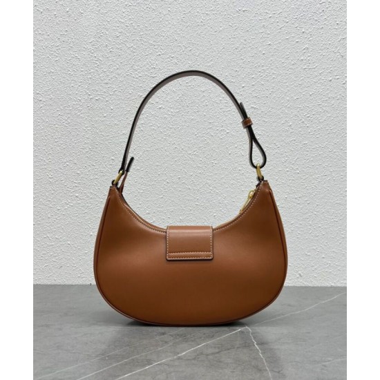 Replica Celine Ava Triomphe Half Moon Shoulder Bag Coffee Clone Replica Celine Ava Triomphe Half Moon Shoulder Bag Coffee Clone