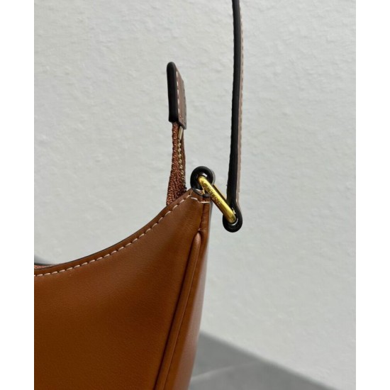 Replica Celine Ava Triomphe Half Moon Shoulder Bag Coffee Clone Replica Celine Ava Triomphe Half Moon Shoulder Bag Coffee Clone