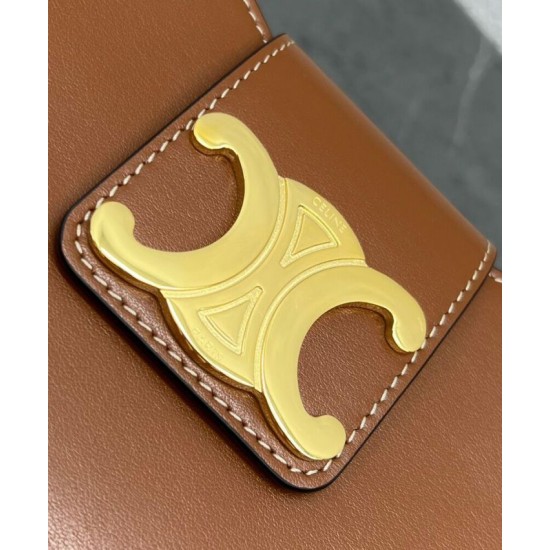 Replica Celine Ava Triomphe Half Moon Shoulder Bag Coffee Clone Replica Celine Ava Triomphe Half Moon Shoulder Bag Coffee Clone