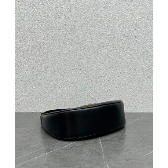 Replica Celine Ava Triomphe Half Moon Shoulder Bag Black Clone Replica Celine Ava Triomphe Half Moon Shoulder Bag Black Clone