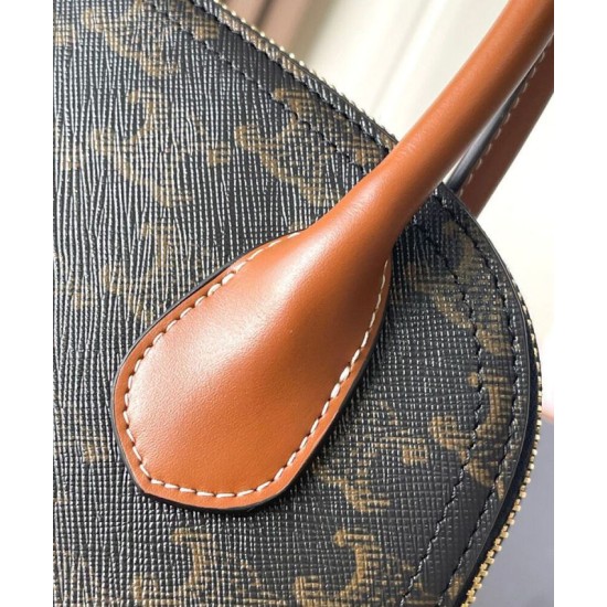 Replica Celine Teen Honorine Handbag Dark Coffee Clone