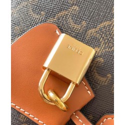 Replica Celine Teen Honorine Handbag Dark Coffee Clone