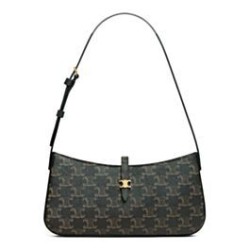 Replica Celine Tina Shoulder Bag Dark Coffee Clone