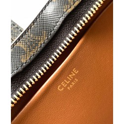 Replica Celine Tina Shoulder Bag Dark Coffee Clone
