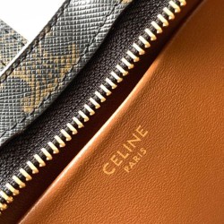 Replica Celine Tina Shoulder Bag Dark Coffee Clone