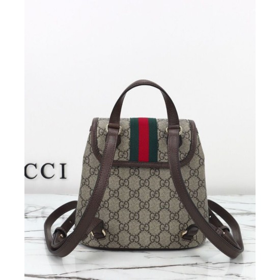 Replica Gucci Ophidia Small Backpack 836854 Dark Coffee Clone