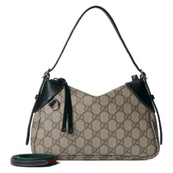 Replica Gucci GG Emblem Small Shoulder Bag 815218 Brown Clone
