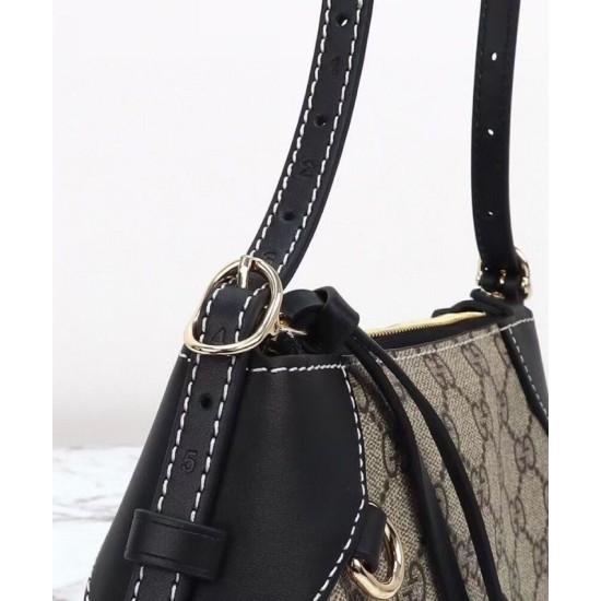Replica Gucci GG Emblem Small Shoulder Bag 815218 Brown Clone Replica Gucci GG Emblem Small Shoulder Bag 815218 Brown Clone
