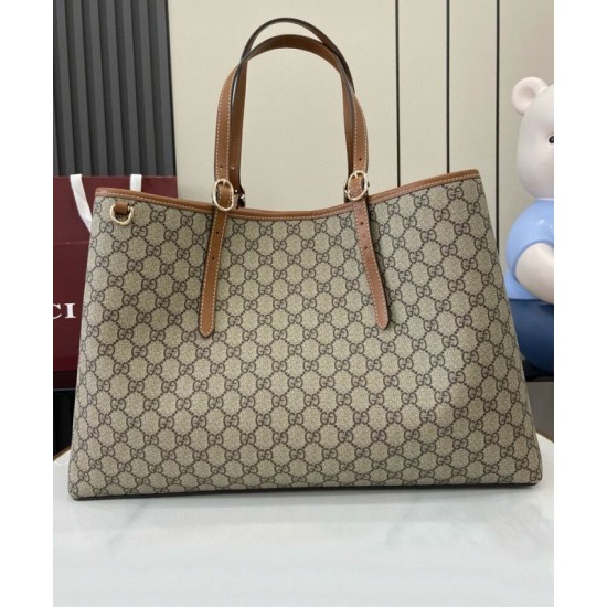 Replica Gucci GG Emblem Series Oversized Tote Bag 815212 Coffee Clone Replica Gucci GG Emblem Series Oversized Tote Bag 815212 Coffee Clone
