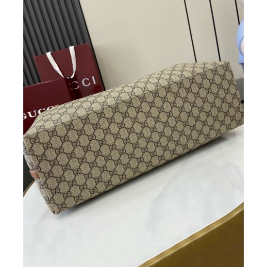 Replica Gucci GG Emblem Series Oversized Tote Bag 815212 Coffee Clone Replica Gucci GG Emblem Series Oversized Tote Bag 815212 Coffee Clone