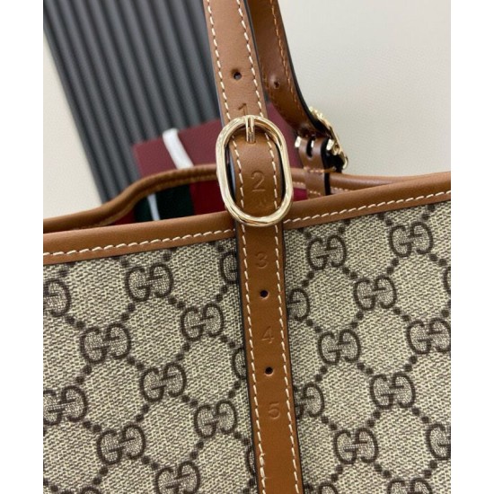 Replica Gucci GG Emblem Series Oversized Tote Bag 815212 Coffee Clone Replica Gucci GG Emblem Series Oversized Tote Bag 815212 Coffee Clone