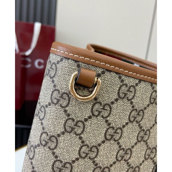 Replica Gucci GG Emblem Series Oversized Tote Bag 815212 Coffee Clone Replica Gucci GG Emblem Series Oversized Tote Bag 815212 Coffee Clone