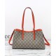 Replica Gucci GG Emblem Small Tote Bag 815214 Orange Clone Replica Gucci GG Emblem Small Tote Bag 815214 Orange Clone