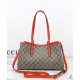 Replica Gucci GG Emblem Small Tote Bag 815214 Orange Clone Replica Gucci GG Emblem Small Tote Bag 815214 Orange Clone
