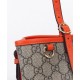 Replica Gucci GG Emblem Small Tote Bag 815214 Orange Clone Replica Gucci GG Emblem Small Tote Bag 815214 Orange Clone