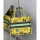 Replica Christian Dior Small Dior Book Tote Yellow Replica Christian Dior Small Dior Book Tote Yellow