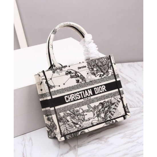 Replica Christian Dior Small Dior Book Tote Cream Fake Christian Dior Small Dior Book Tote Cream Replica