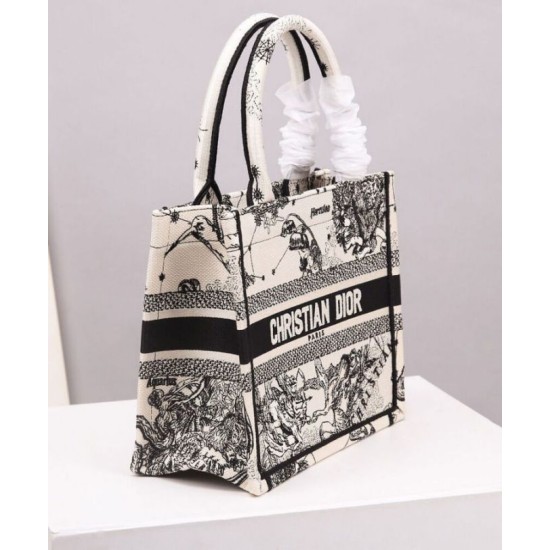 Replica Christian Dior Small Dior Book Tote Cream Fake Christian Dior Small Dior Book Tote Cream Replica