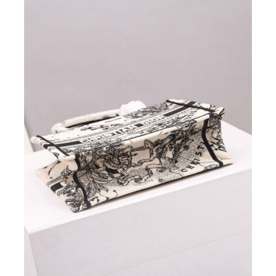 Replica Christian Dior Small Dior Book Tote Cream Fake Christian Dior Small Dior Book Tote Cream Replica