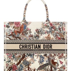 Fake Christian Dior Large Dior Book Tote Cream Replica