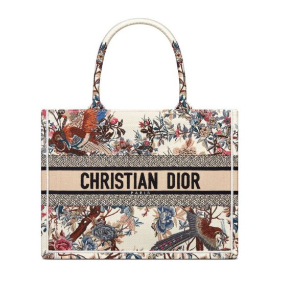 Fake Christian Dior Medium Dior Book Tote Cream Replica Replica Christian Dior Medium Dior Book Tote Cream
