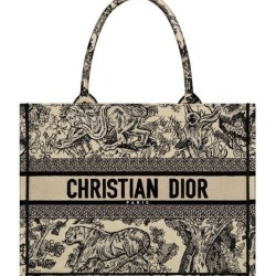 Replica Christian Dior Medium Dior Book Tote Cream
