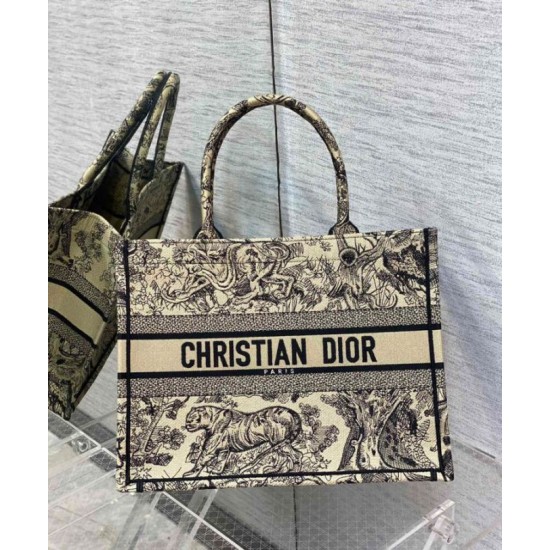 Fake Christian Dior Medium Dior Book Tote Cream Replica Replica Christian Dior Medium Dior Book Tote Cream