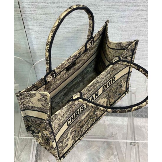 Fake Christian Dior Medium Dior Book Tote Cream Replica Replica Christian Dior Medium Dior Book Tote Cream