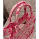 Replica Christian Dior Small Dior Book Tote Peachblow Replica Christian Dior Small Dior Book Tote Peachblow