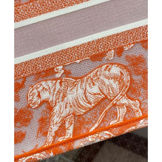 Replica Christian Dior Medium Dior Book Tote Orange Fake Christian Dior Medium Dior Book Tote Orange Replica