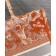 Replica Christian Dior Medium Dior Book Tote Orange Fake Christian Dior Medium Dior Book Tote Orange Replica