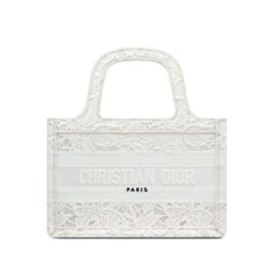 Fake Christian Dior Mini Dior Book Tote White Replica Replica Christian Dior Mini Dior Book Tote White
