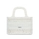 Fake Christian Dior Mini Dior Book Tote White Replica Replica Christian Dior Mini Dior Book Tote White
