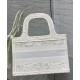 Fake Christian Dior Mini Dior Book Tote White Replica Replica Christian Dior Mini Dior Book Tote White