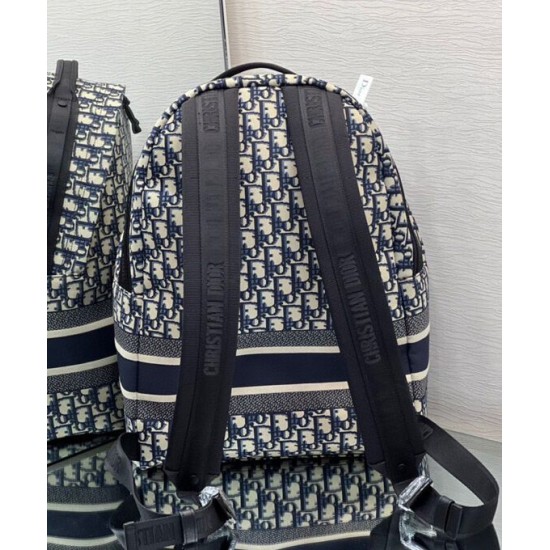 Replica Christian Dior Diortravel Backpack Dark Blue Fake Christian Dior Diortravel Backpack Dark Blue Replica