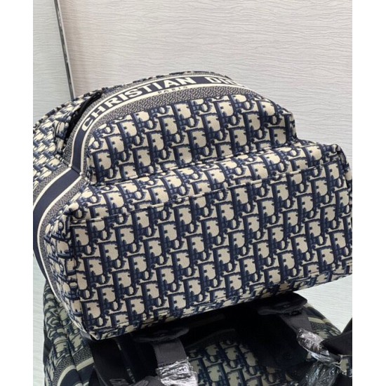 Replica Christian Dior Diortravel Backpack Dark Blue Fake Christian Dior Diortravel Backpack Dark Blue Replica