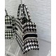 Fake Christian Dior Small Dior Book Tote Black Replica Replica Christian Dior Small Dior Book Tote Black