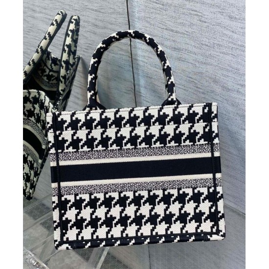 Fake Christian Dior Small Dior Book Tote Black Replica Replica Christian Dior Small Dior Book Tote Black