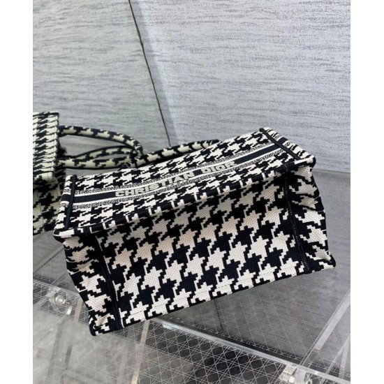 Fake Christian Dior Small Dior Book Tote Black Replica Replica Christian Dior Small Dior Book Tote Black