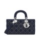 Replica Christian Dior Lady D-Joy Bag Dark Blue Replica Christian Dior Lady D-Joy Bag Dark Blue