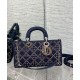 Replica Christian Dior Lady D-Joy Bag Dark Blue Replica Christian Dior Lady D-Joy Bag Dark Blue